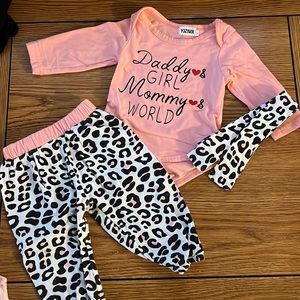6 month baby girl set